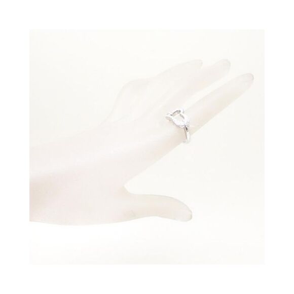 Pre Loved Piaget  Possession Open Heart Diamond Ring 18k White Gold - Picture 2 of 8